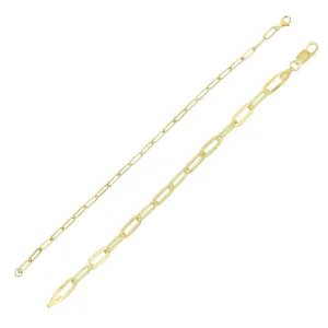 Oval Link Bracelet Combo Set