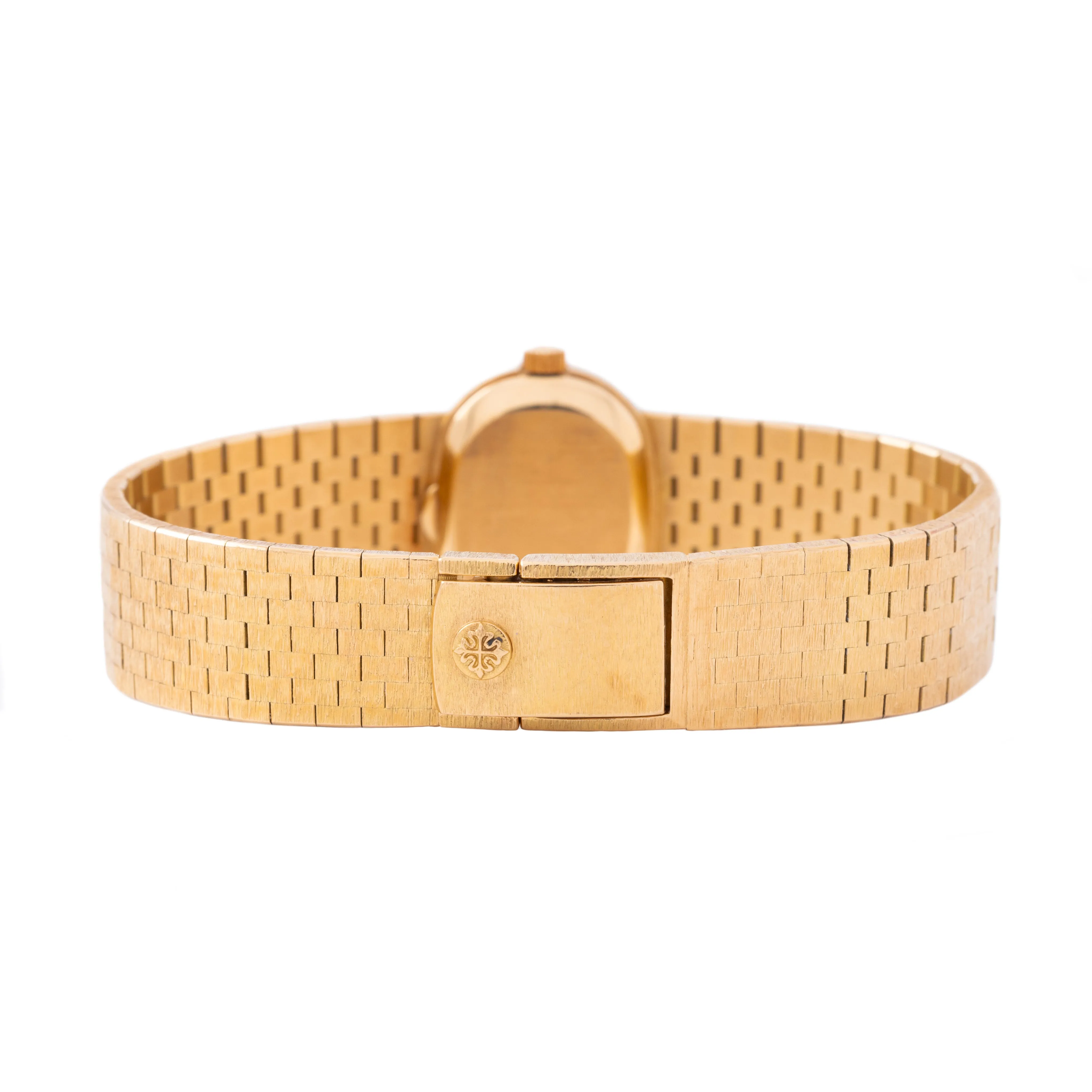PATEK PHILIPPE 18K YELLOW GOLD MODEL 3373/1 ELLIPSE
