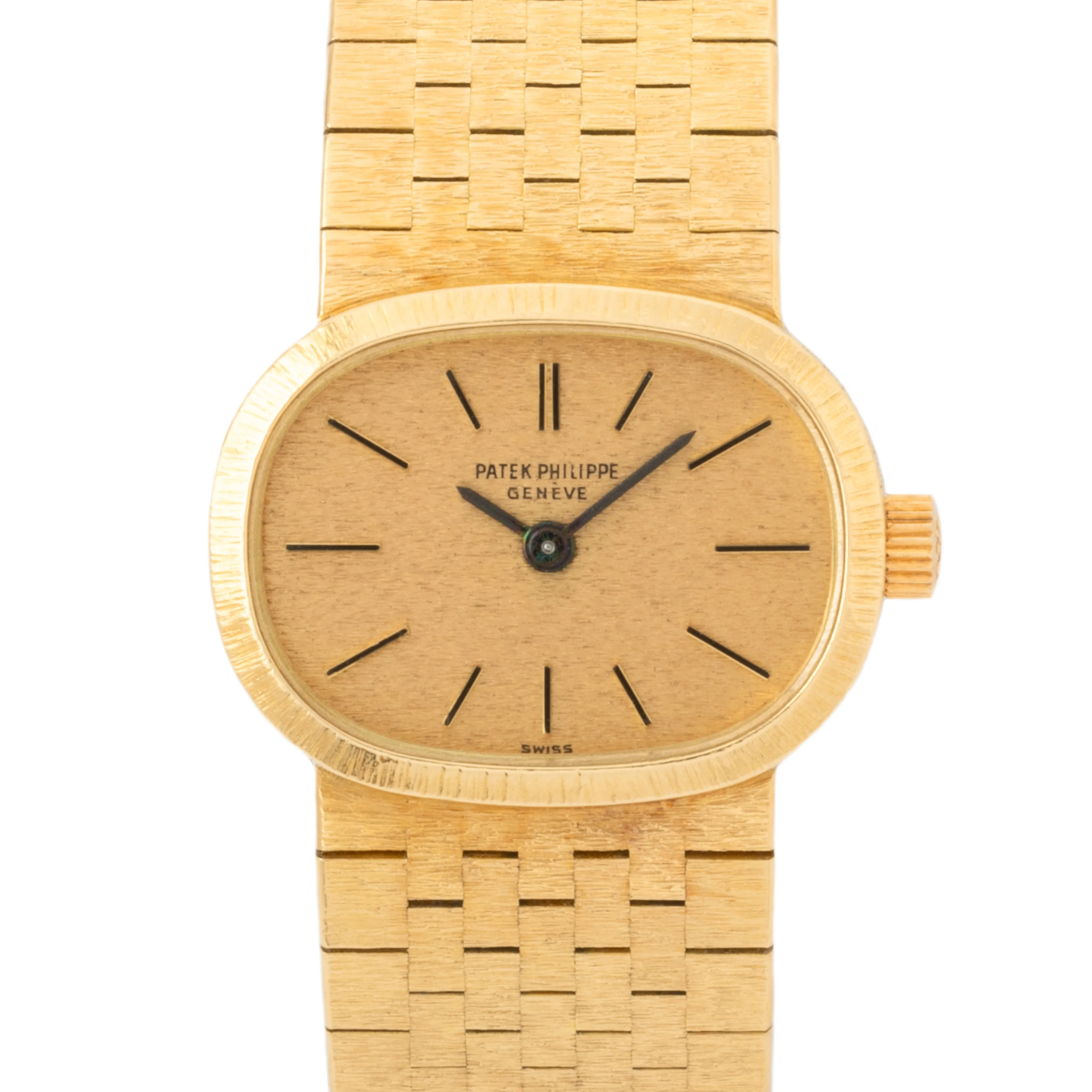 PATEK PHILIPPE 18K YELLOW GOLD MODEL 3373/1 ELLIPSE