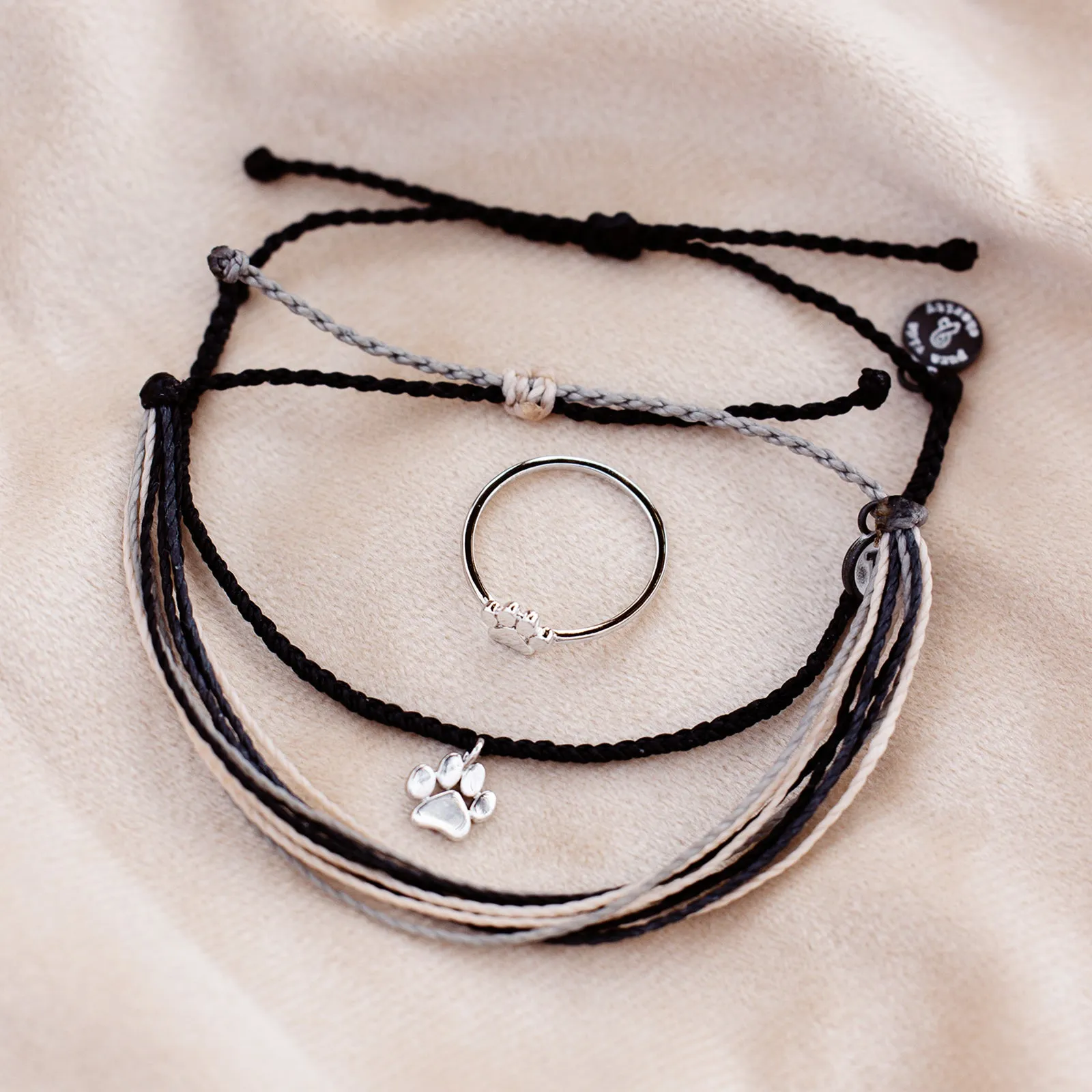 Paw Print Charm Bracelet