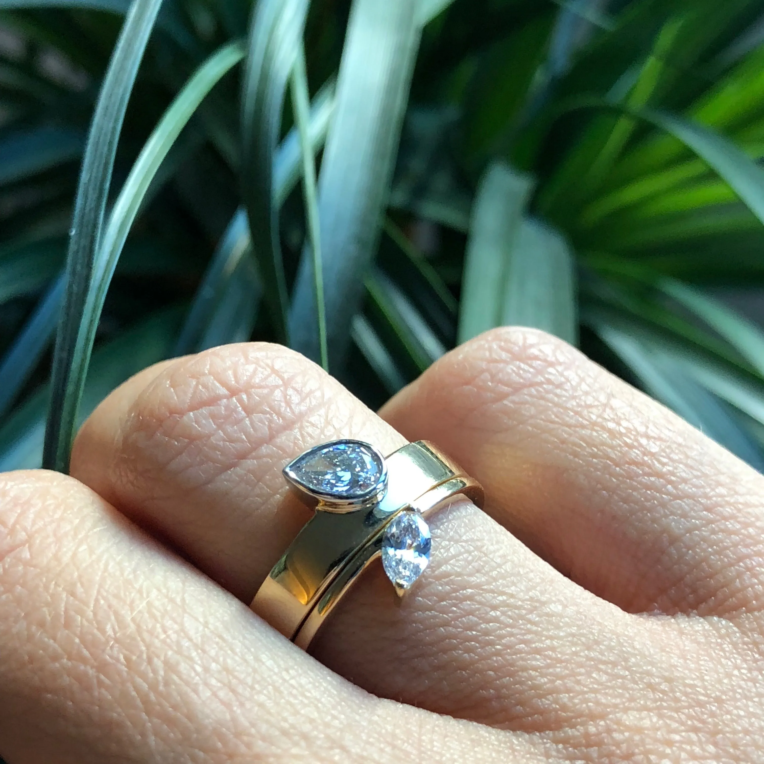 Pear Ring