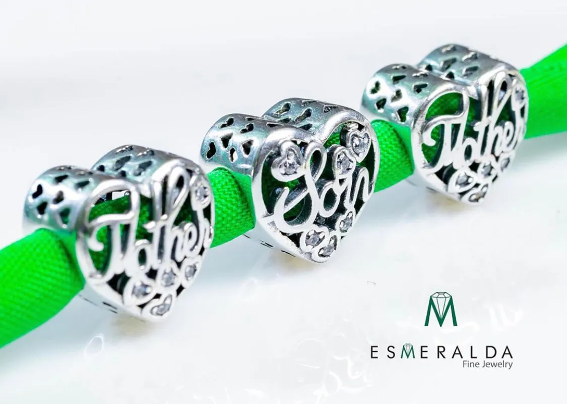 Personalized Bracelet Heart-Charm