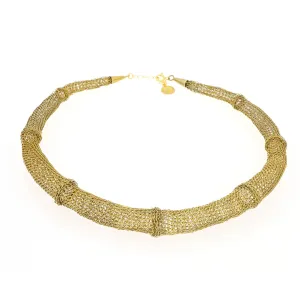Phylum brass basic choker