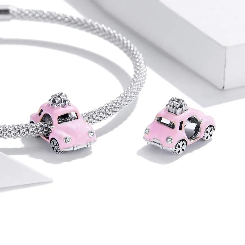 Pink Beach Buggy Charm