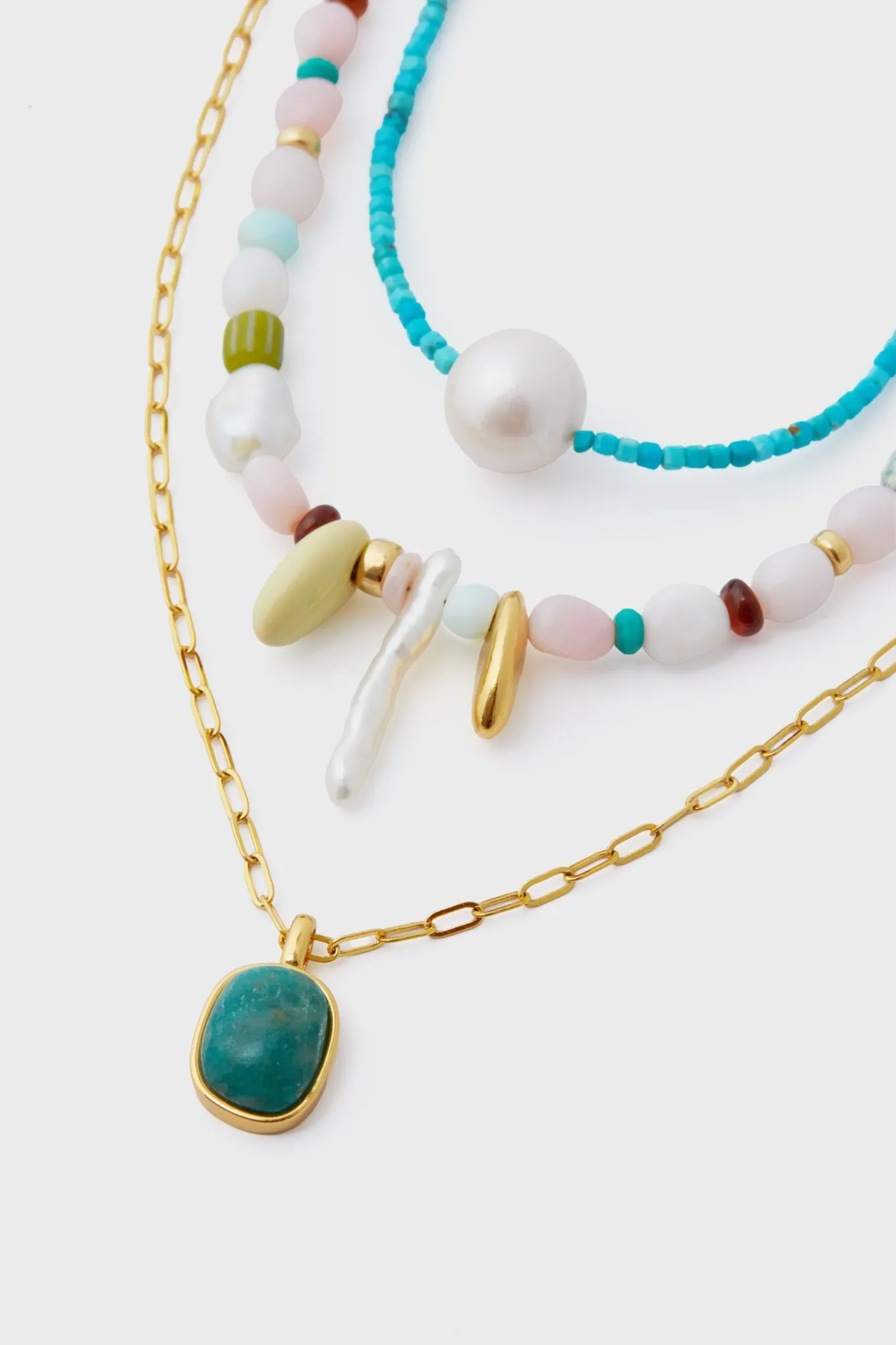 Pink Sands Off Shore Necklace