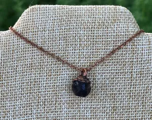 Raw Garnet Crystal Necklace by Hawkhouse
