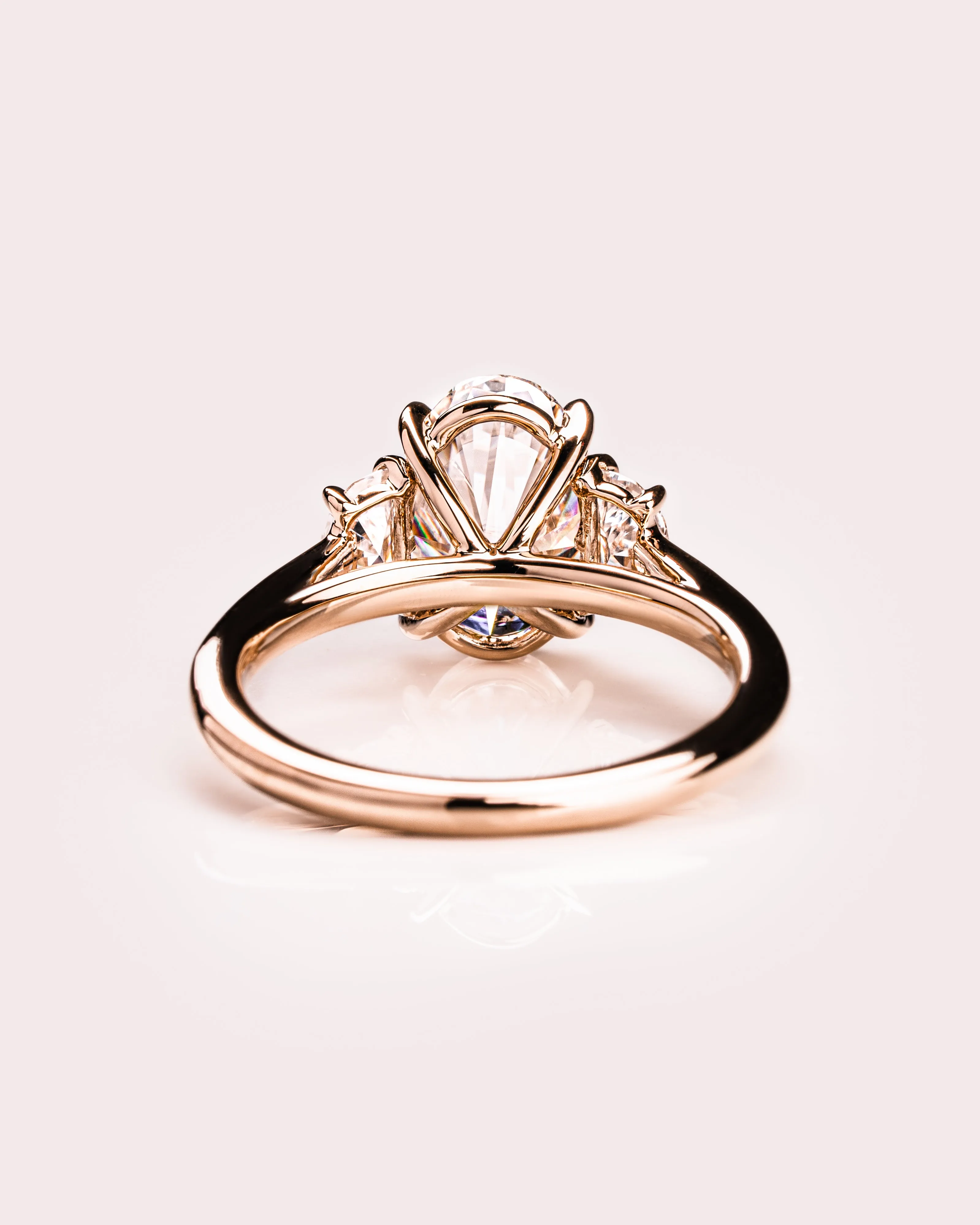 Ready to Ship - Hannah - Oval & Half Moon