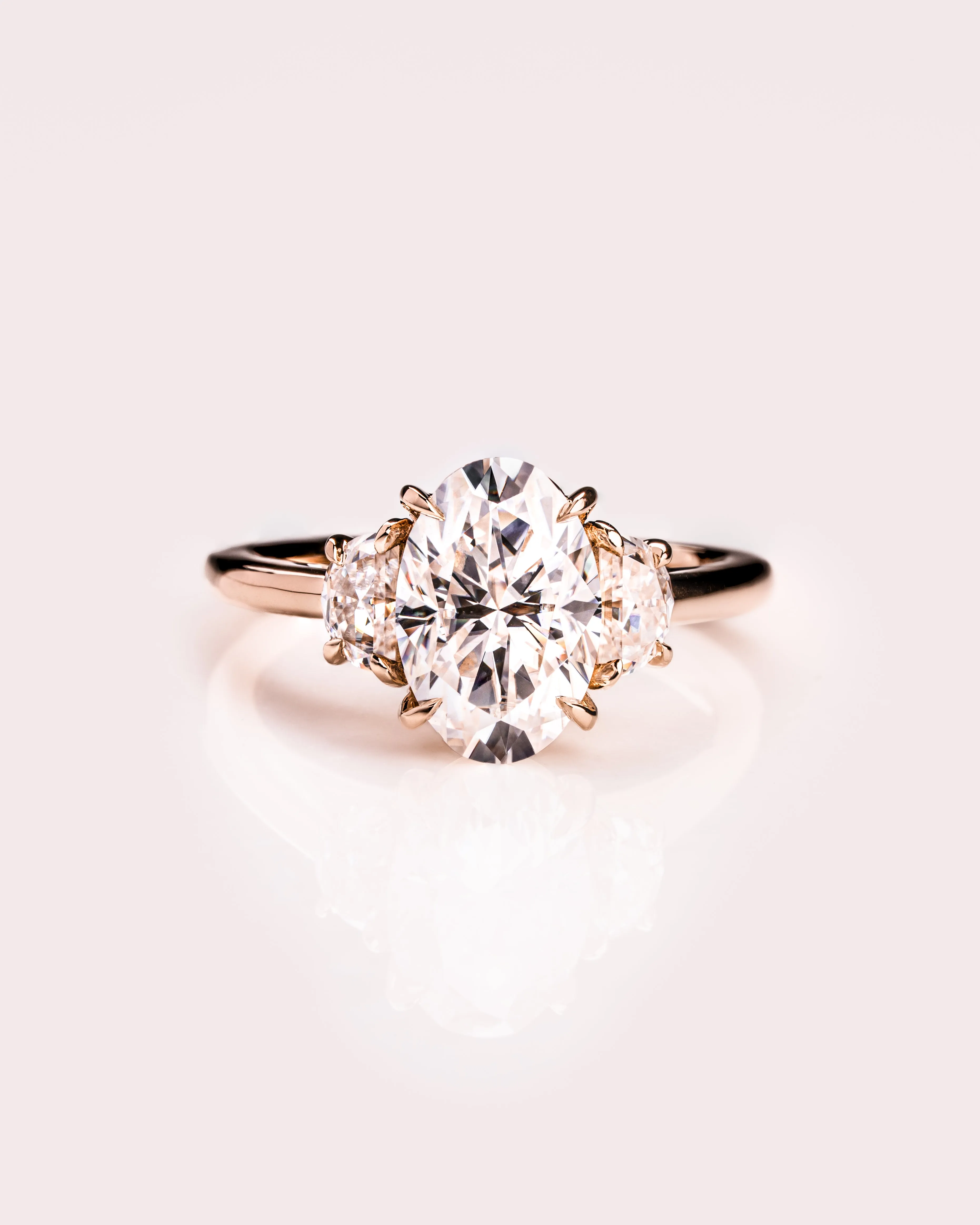 Ready to Ship - Hannah - Oval & Half Moon