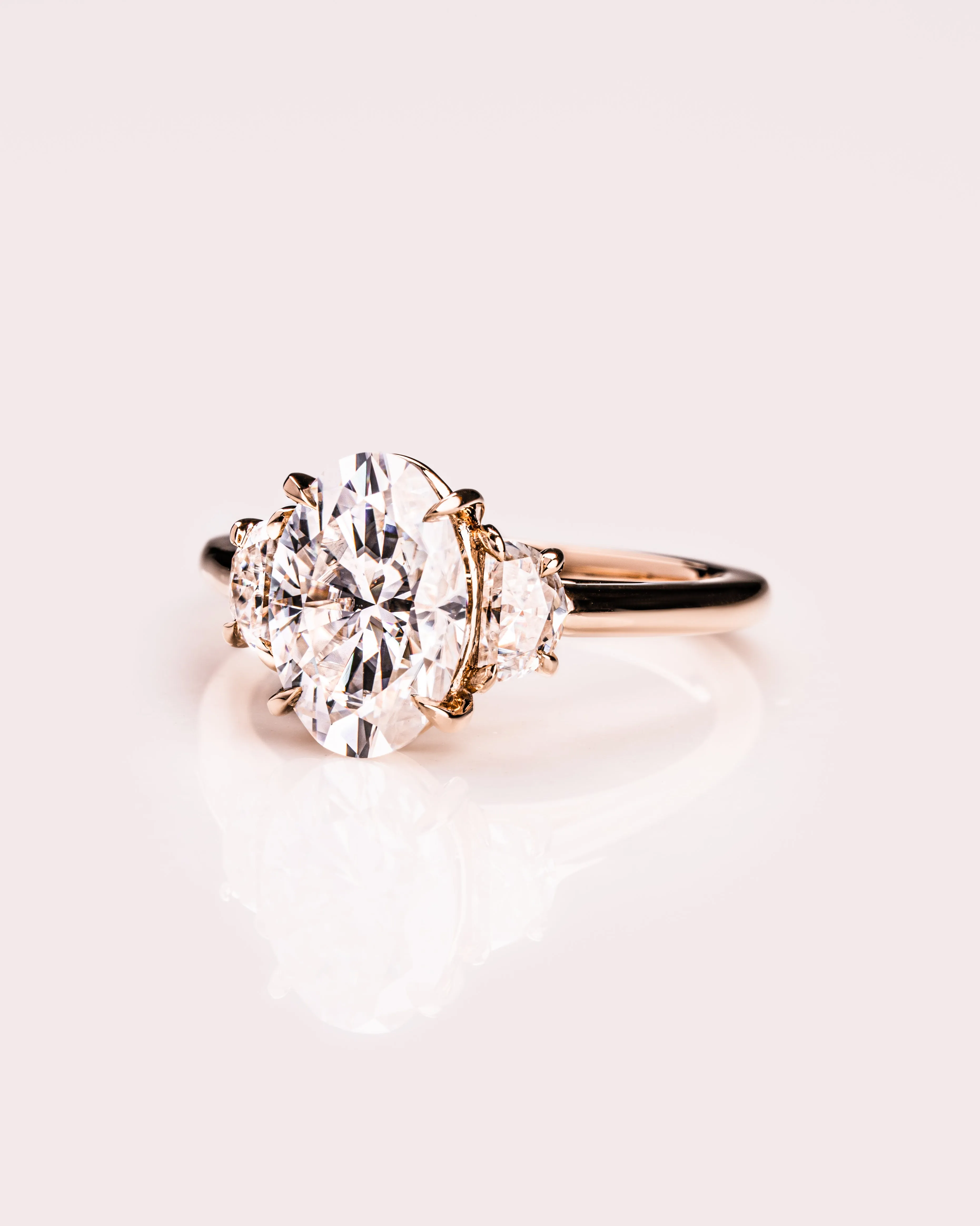 Ready to Ship - Hannah - Oval & Half Moon
