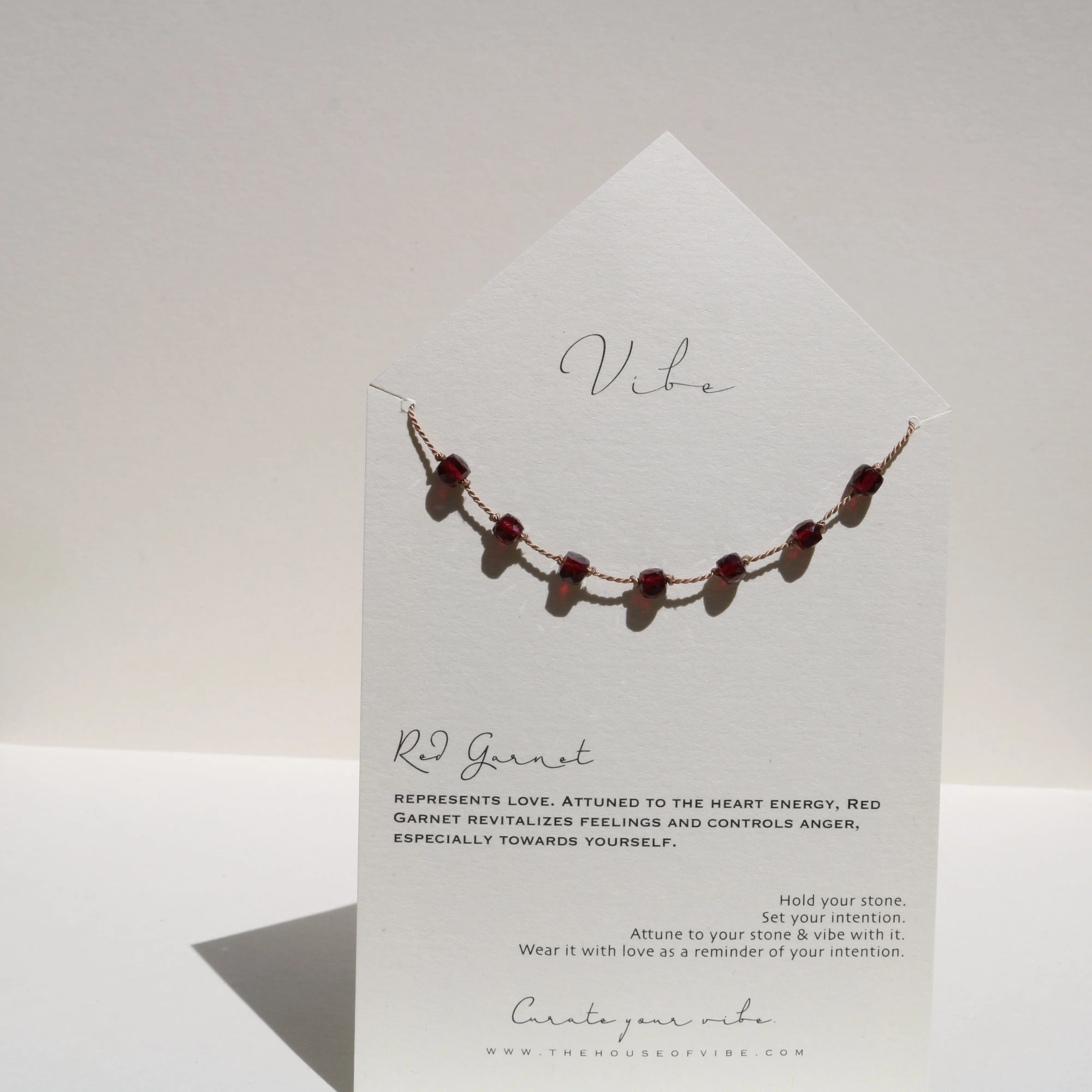 RED GARNET 7 STONE
