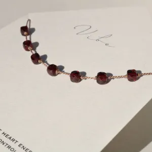 RED GARNET 7 STONE