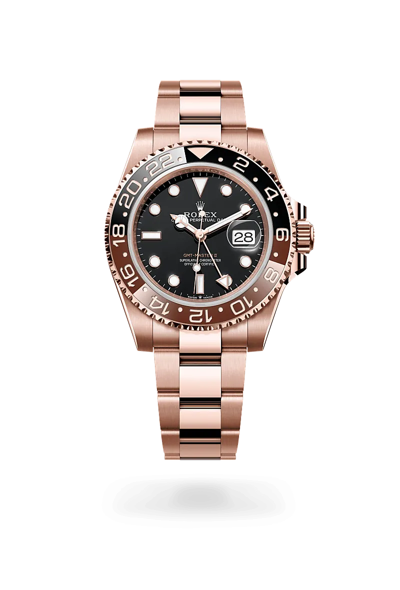 Rolex GMT-Master II in 18 kt Everose gold, M126715CHNR-0001 | Schwanke-Kasten Jewelers