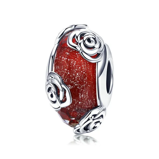 Rose Flower Charm