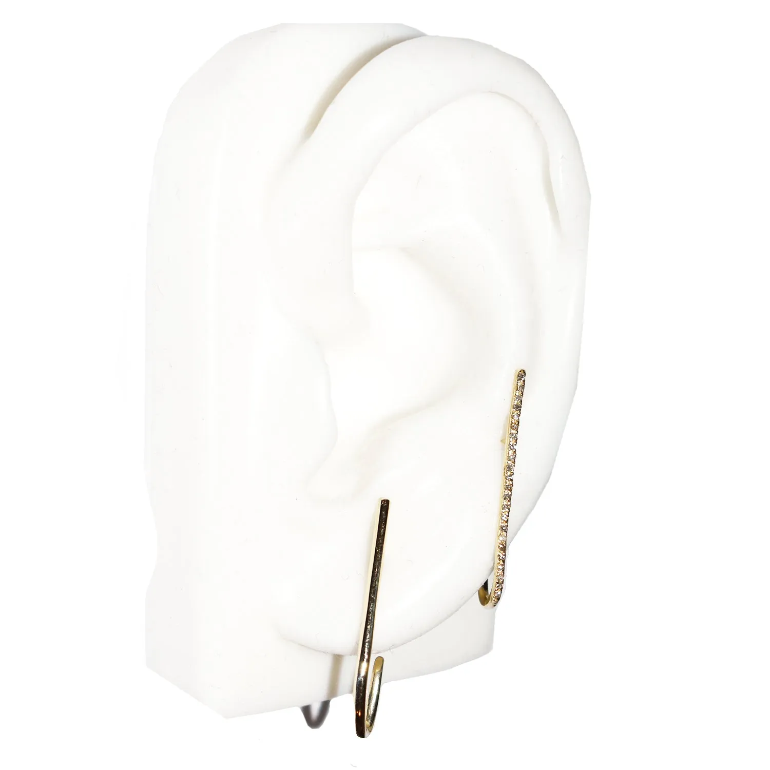 Ruby Crusader Earlobe Line Cuff