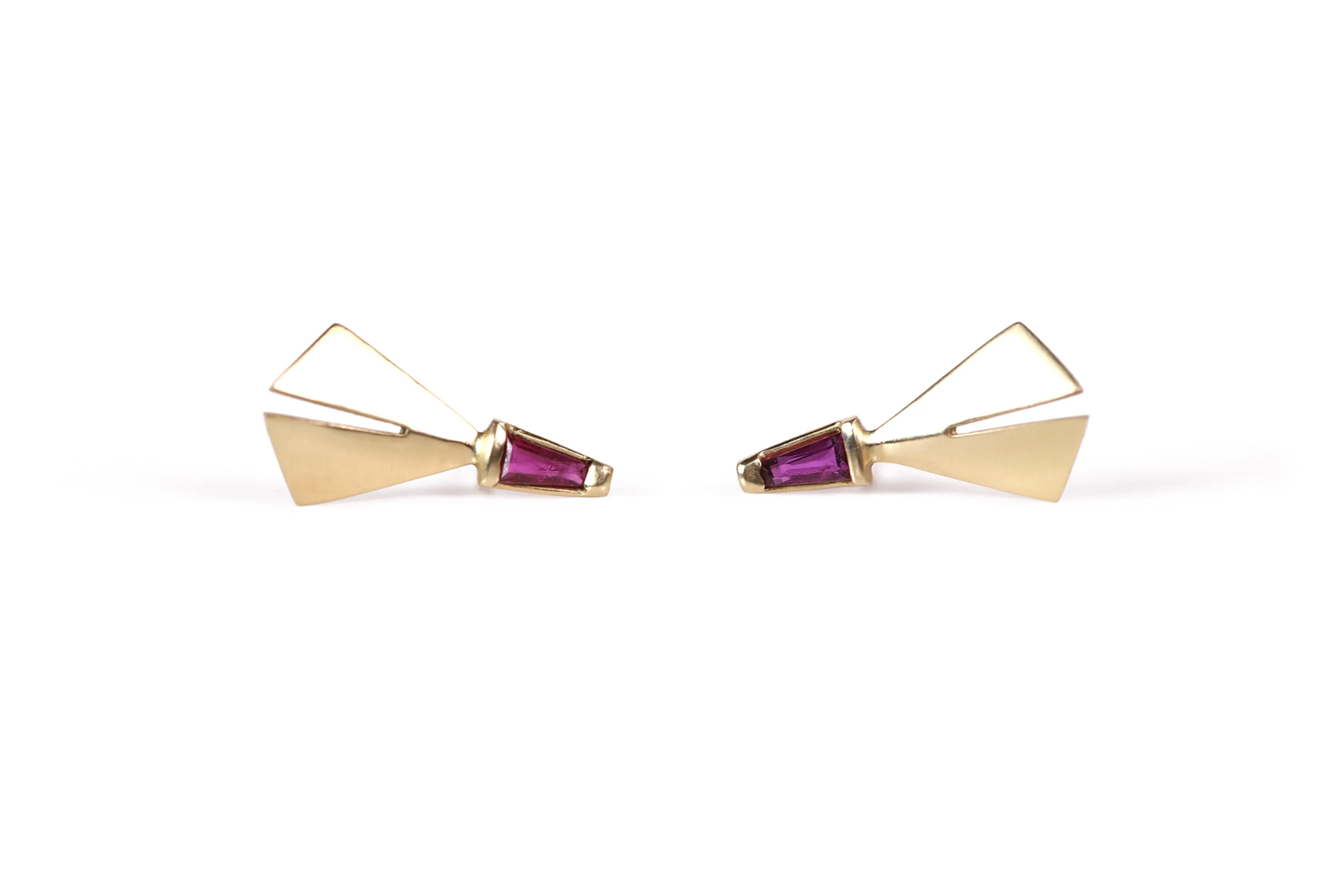 RUBY DART STUDS