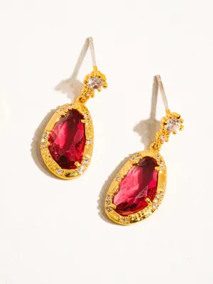 Ruby Earring
