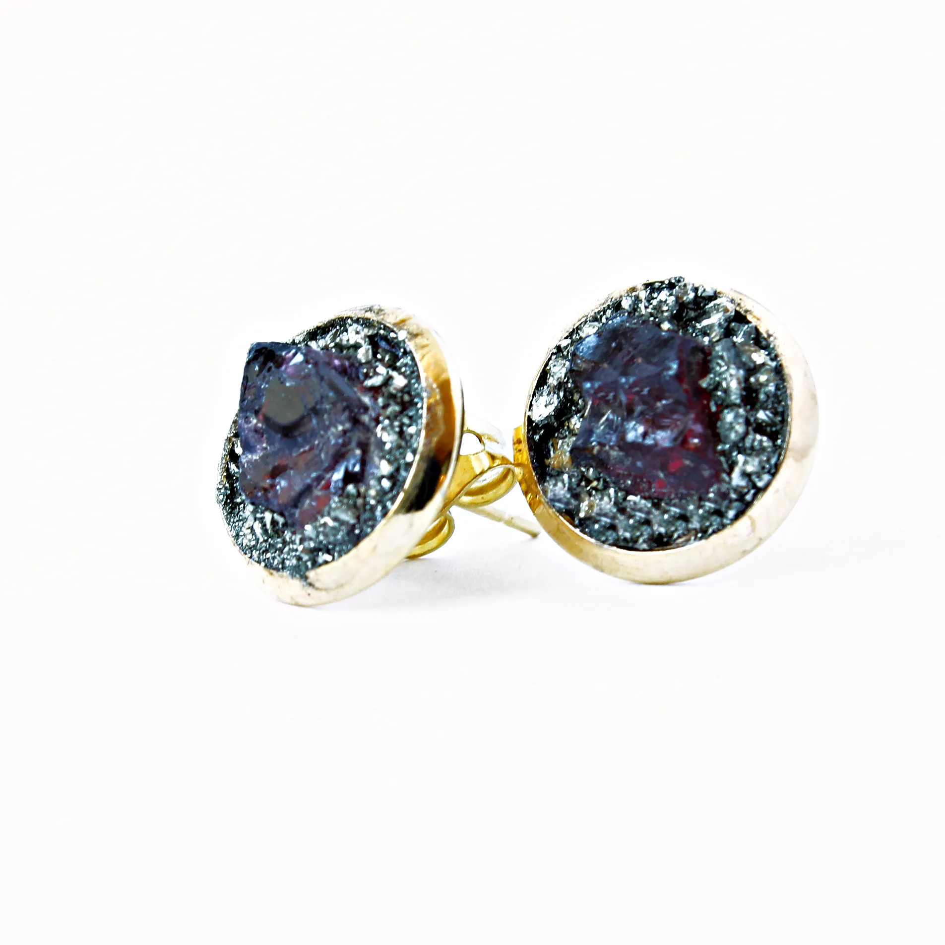 Ruby Stud Earrings