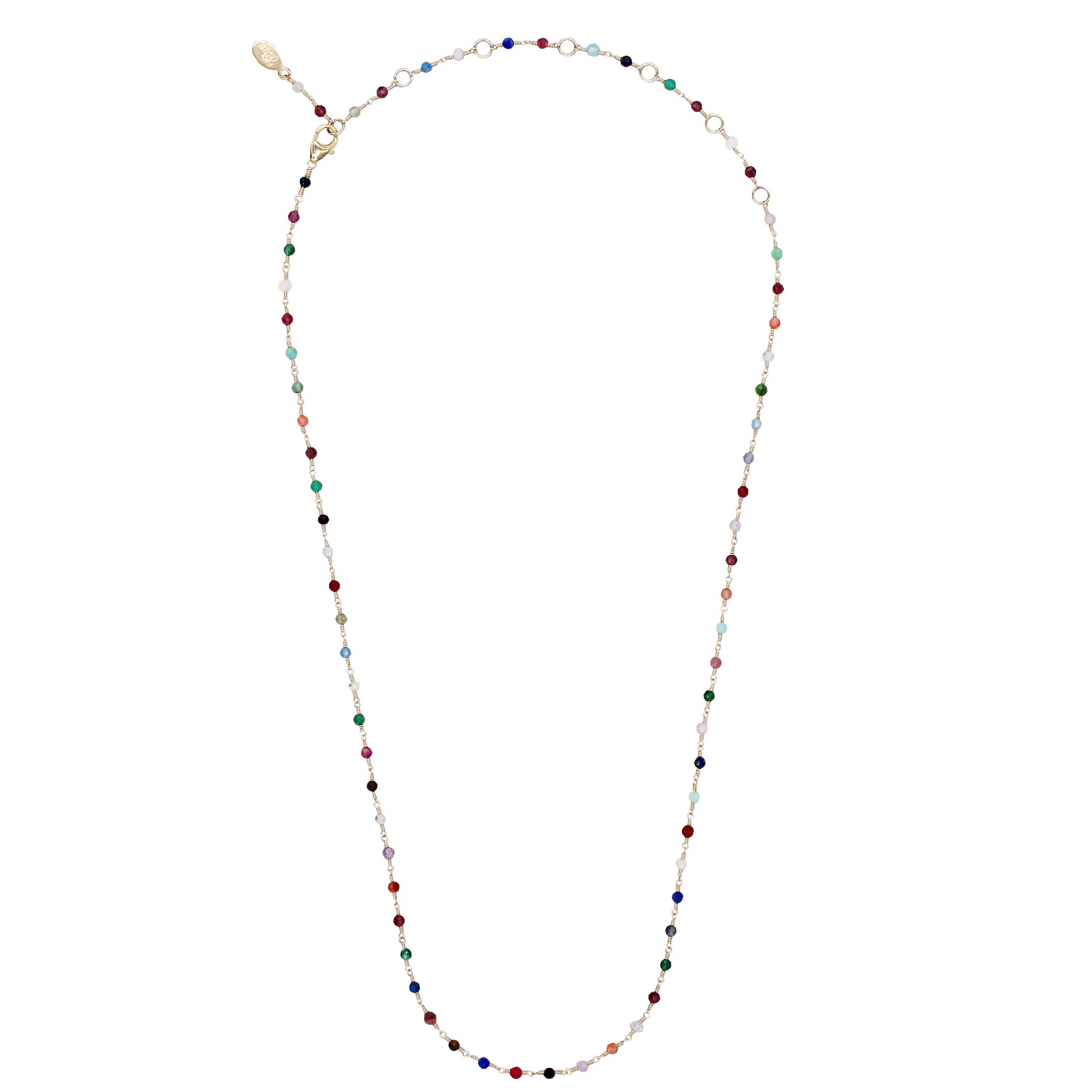 Sacred Strand Satin Multi-Stone