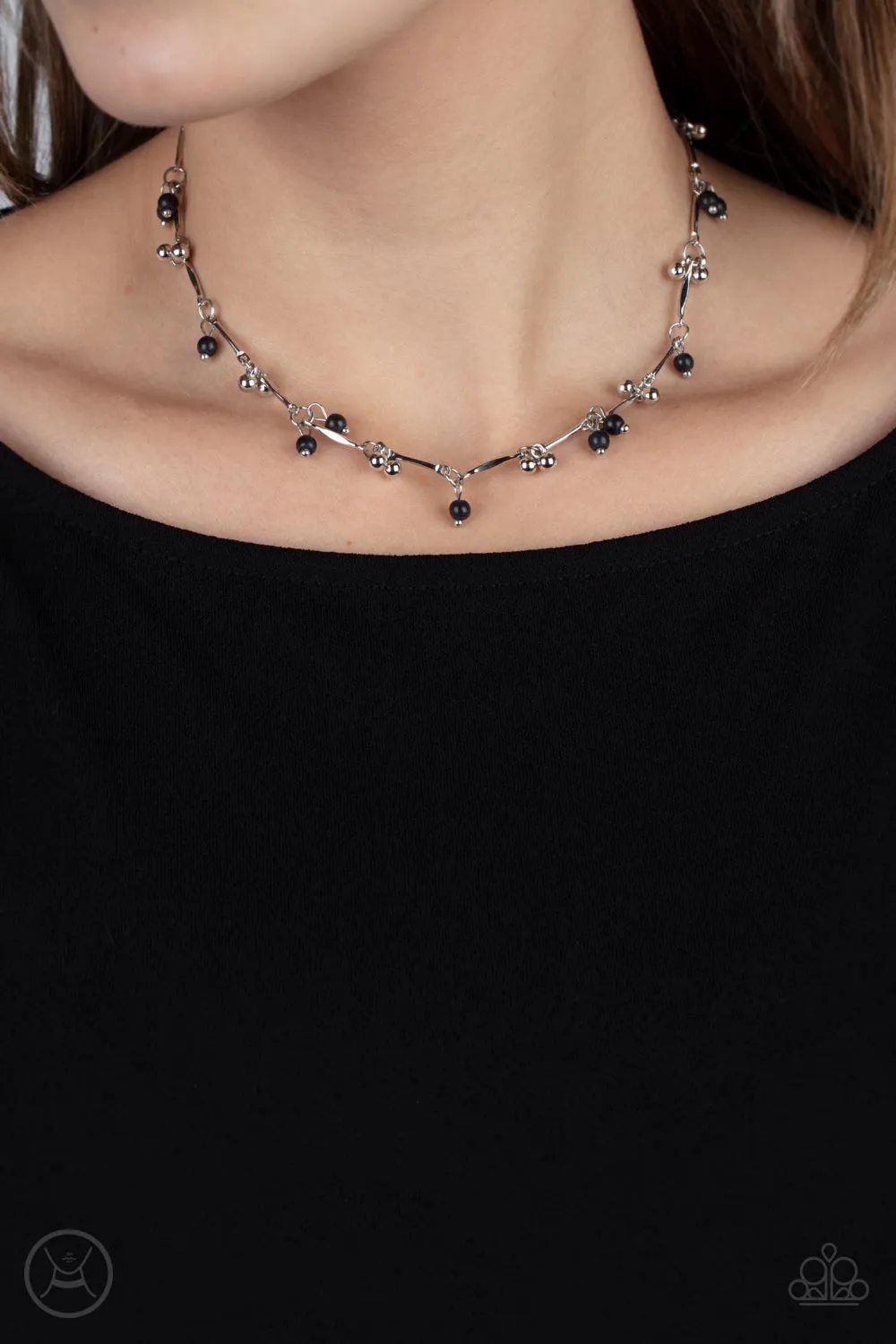 Sahara Social - Black (Choker) Necklace