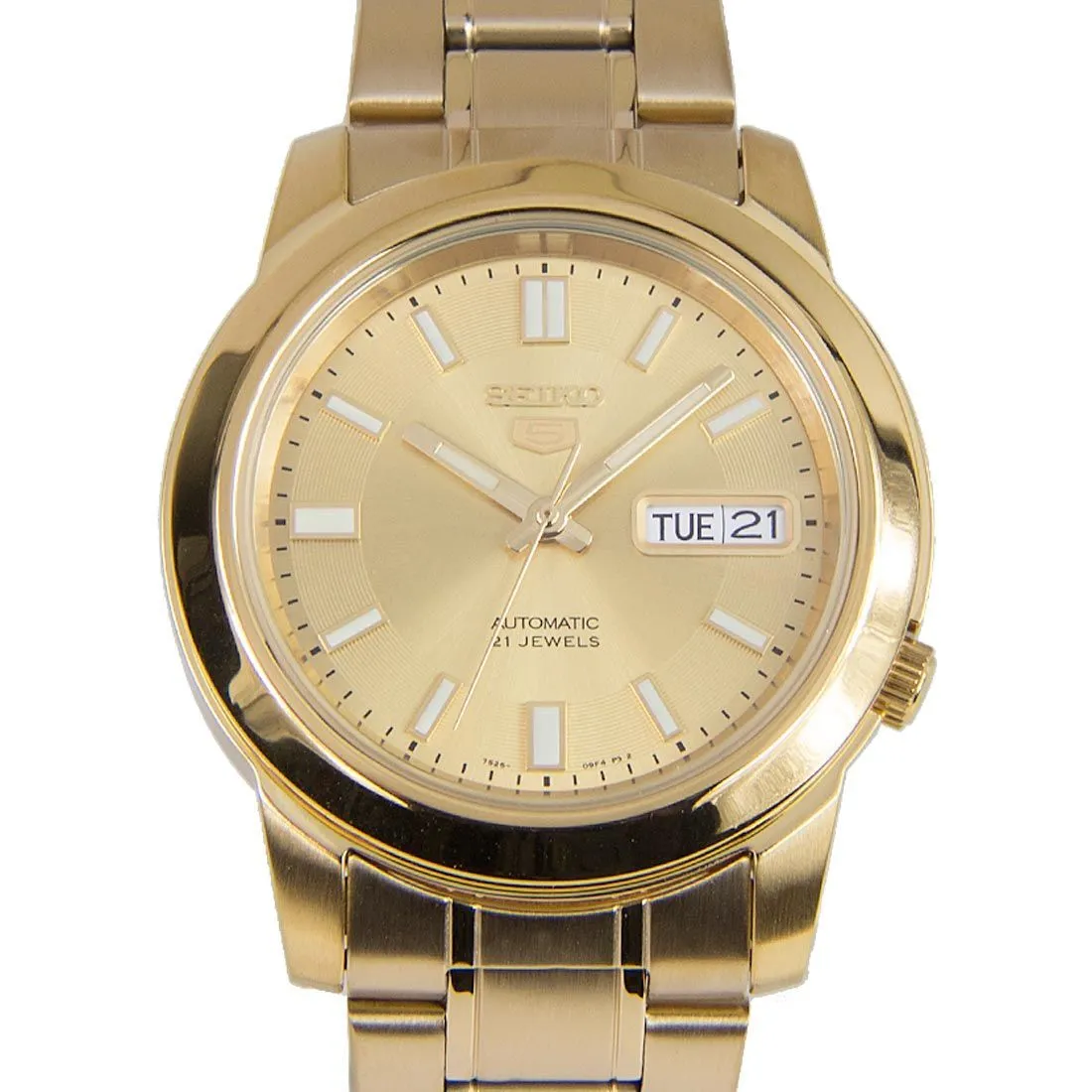Seiko 5 Gold Mechanical SNKK20K1 SNKK20 SNKK20K Unisex Watch