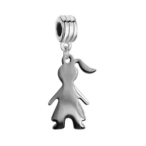 Sexy Sparkles Son Daughter little Boy little Girl kids Dangling Charms for Charm Bracelets European