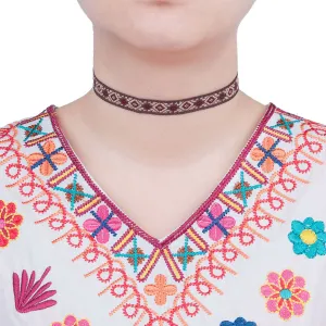 Sexy Sparkles Women Girls Choker Necklace Choose Black Velvet Chokers, Multi color Triangle Pattern and more
