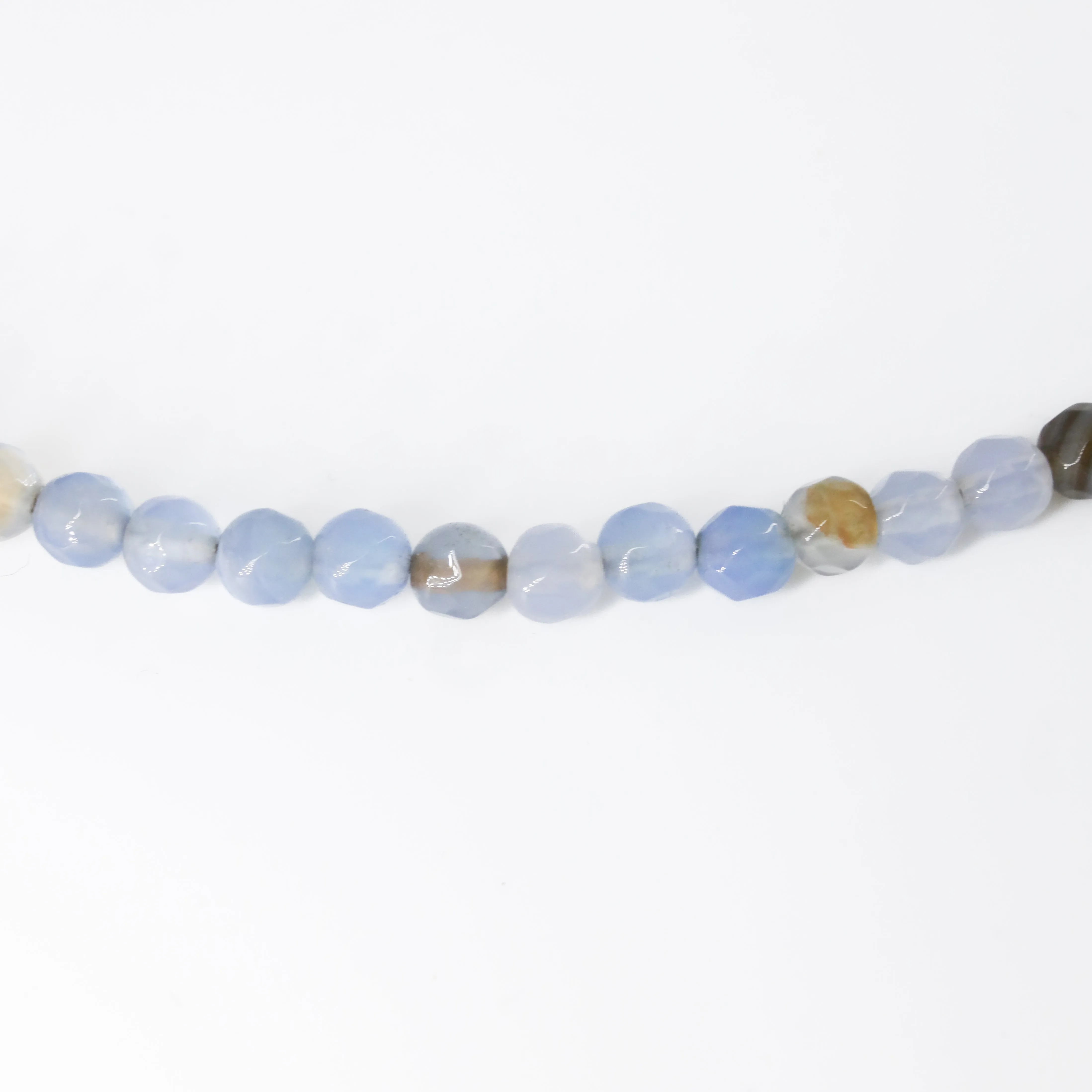 Shades of Blue Beaded Choker