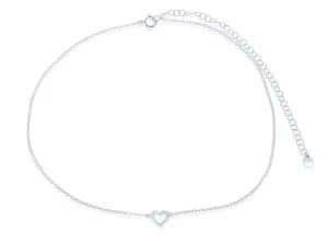 Shae Open Heart Choker Necklace