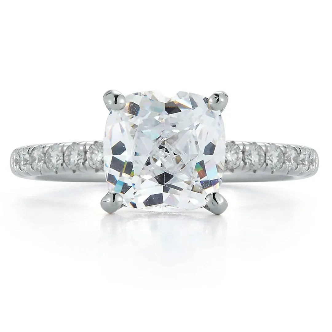 Signature Pave Diamond Engagement Ring