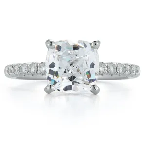Signature Pave Diamond Engagement Ring