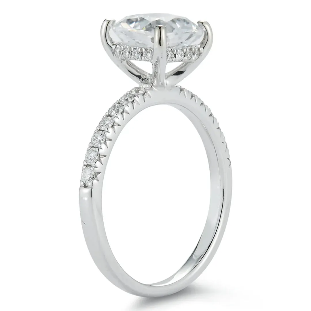 Signature Pave Diamond Engagement Ring