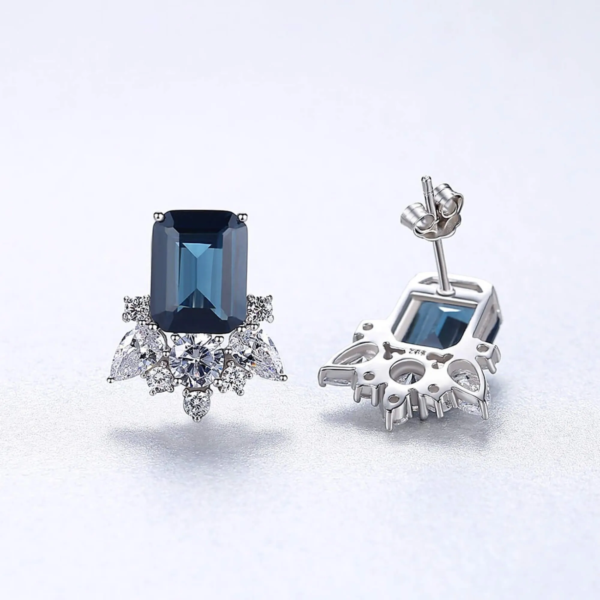 Silver Earrings "Diligence"