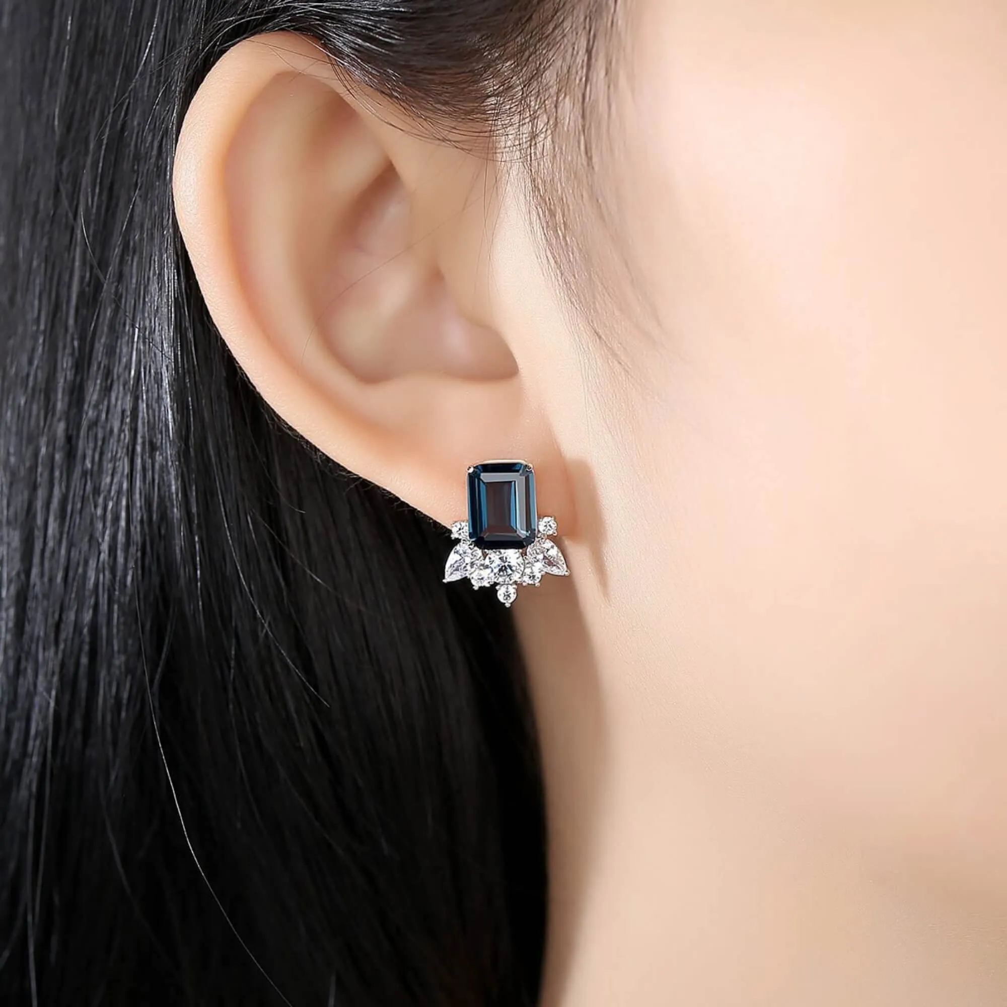 Silver Earrings "Diligence"