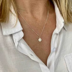 Silver Evil Eye Necklace
