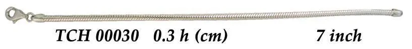 Silver Snake Chain TCH030