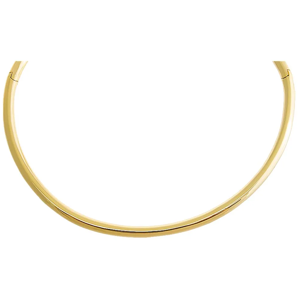 Solid Collar Choker Necklace