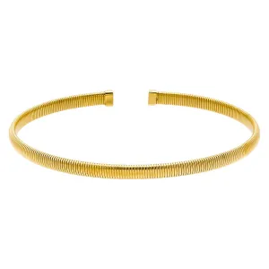 Solid Wide Snake Open Claw Choker Necklace