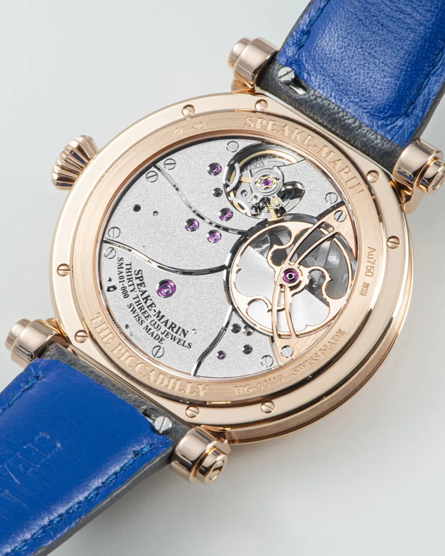 Speake-Marin Openworked Sandblasted Red Gold 42mm (Special Order)