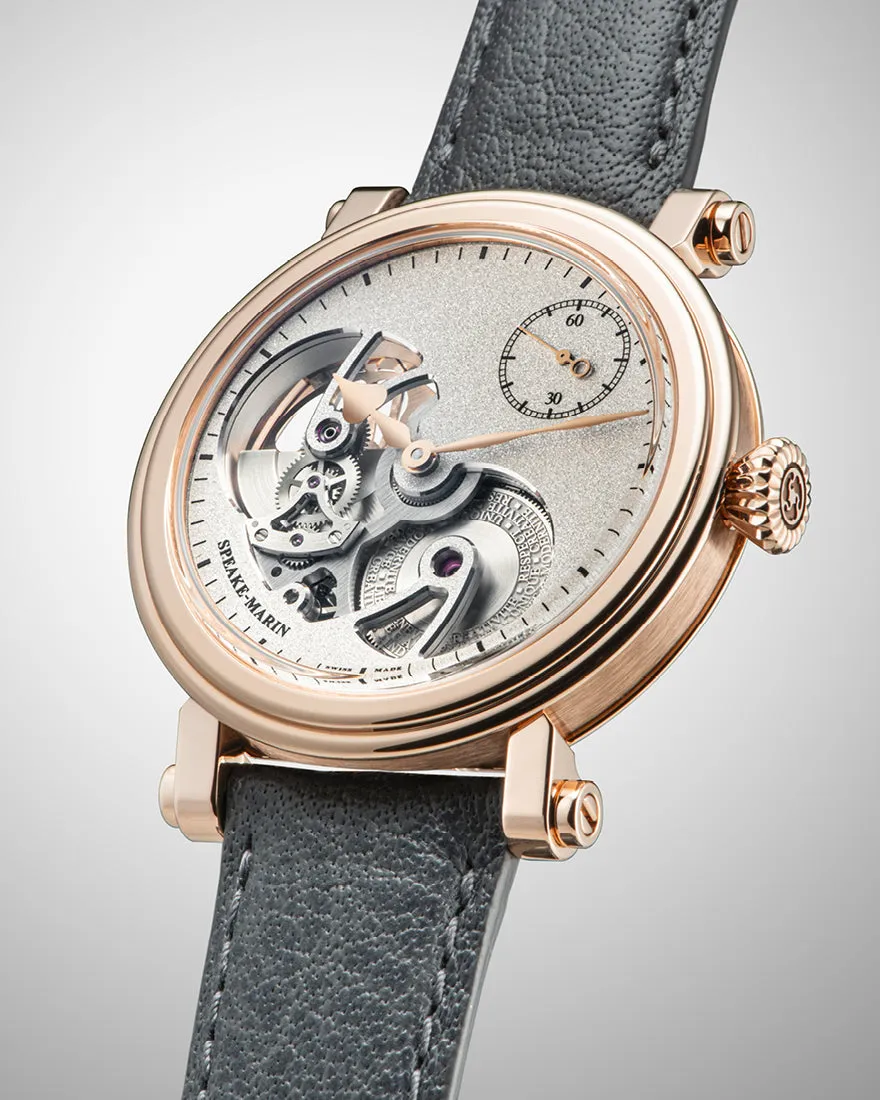 Speake-Marin Openworked Sandblasted Red Gold 42mm (Special Order)
