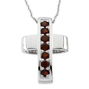 Sterling Silver Healing Cross Necklace