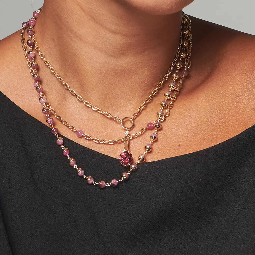 Suad Tramonto Necklace (Tourmaline)