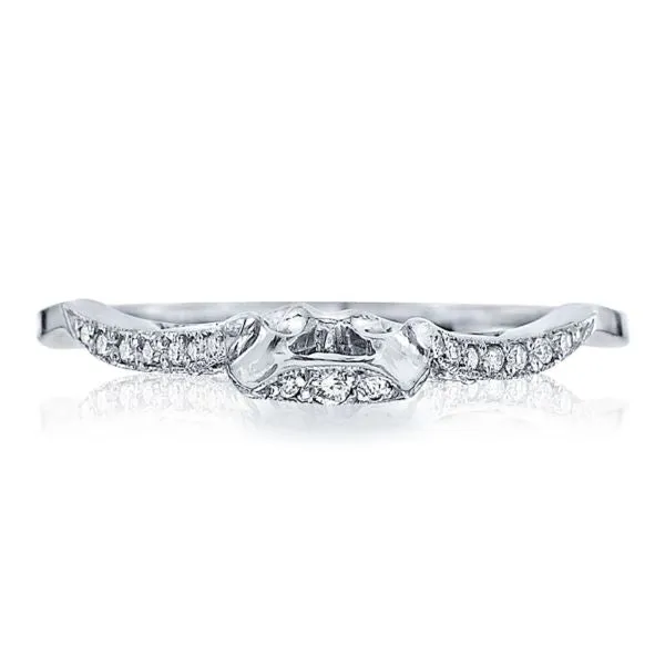 Tacori Contoured Diamond Wedding Band