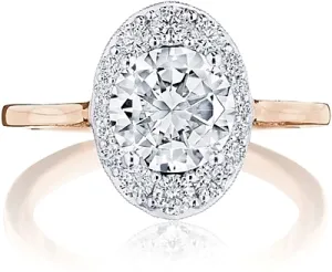 Tacori Inflori Diamond Engagement Ring