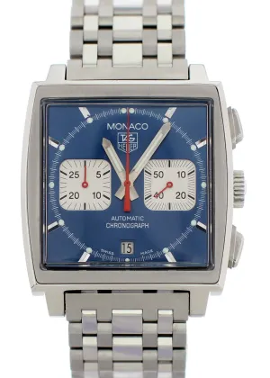 Tag Heuer Monaco CW2113 Chronograph Mens Watch