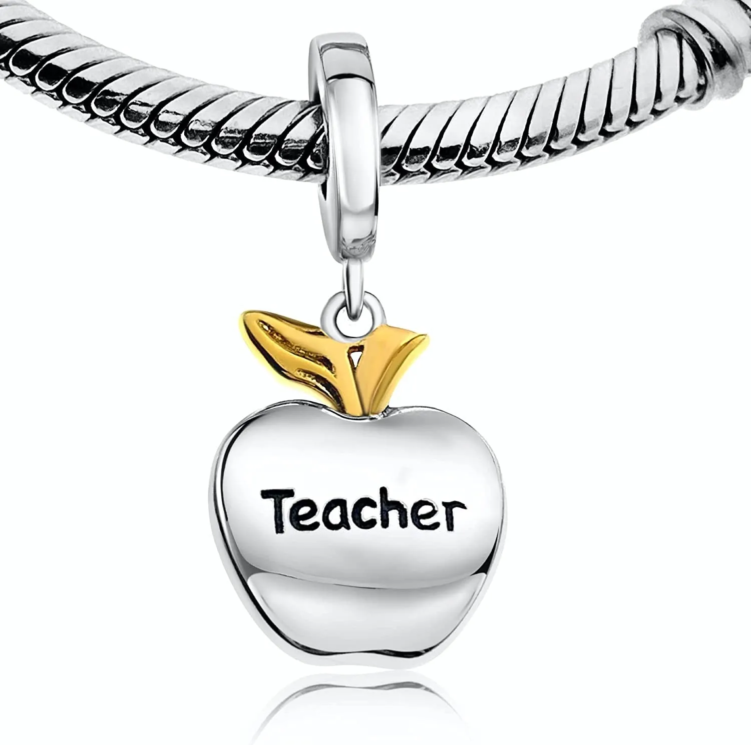 Teacher Apple Dangle Pendant