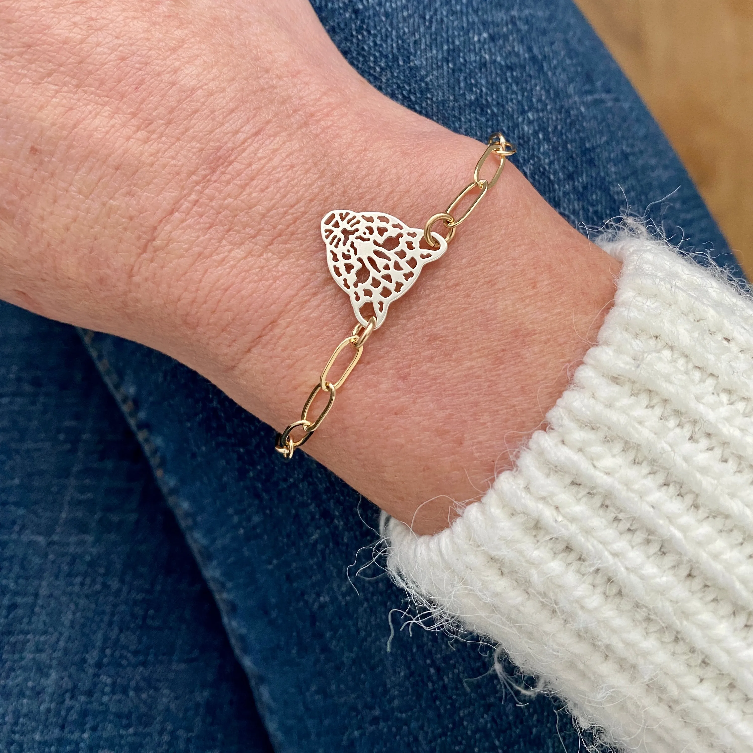THE ALICE | Gold Leopard Bracelet