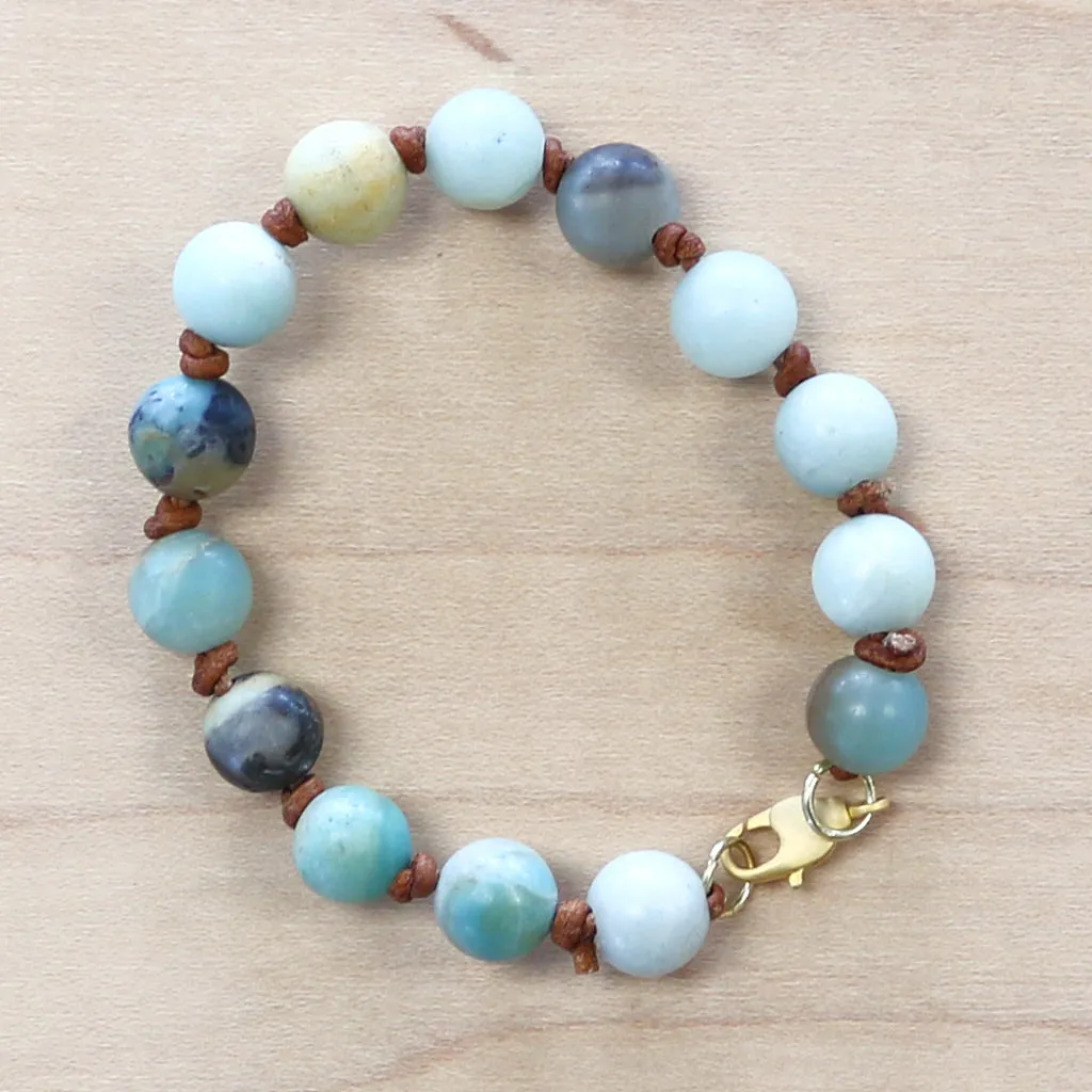 The Brynn - Amazonite  - Semi-precious beads