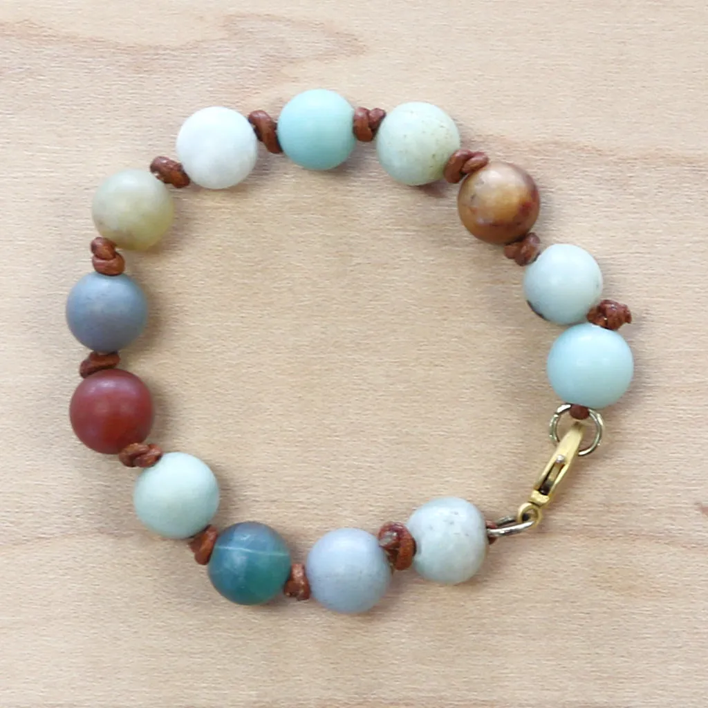 The Brynn - Amazonite  - Semi-precious beads