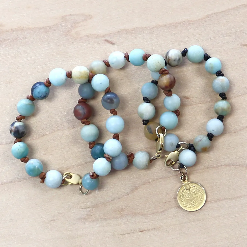 The Brynn - Amazonite  - Semi-precious beads