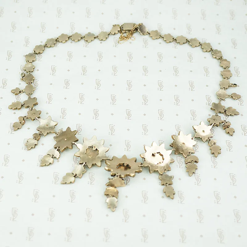 The Garland of Garnets Bohemian Necklace